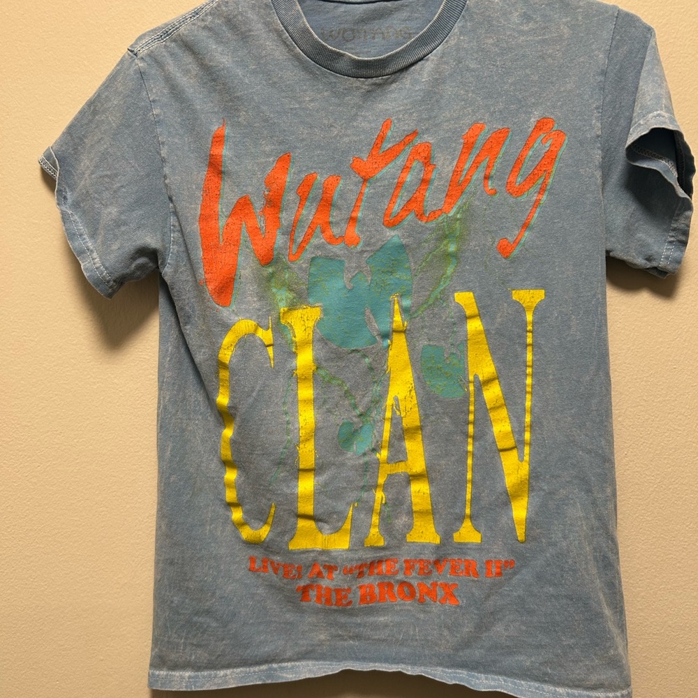 Wutang Clan - Blue and Yellow Tee